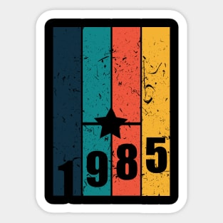 1985 vintage Sticker